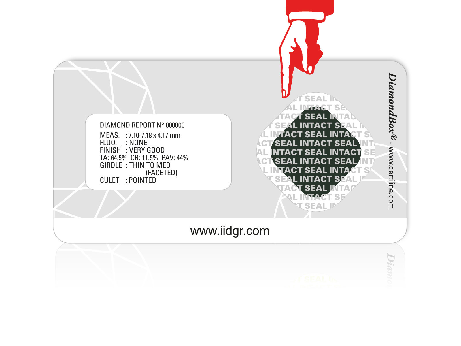 Diamond Box Guidelines DiamondBox® for diamonds - Certiline srl